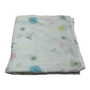 Softan Dandelion Muslin Swaddle Baby Blanket Bamboo Organic Cotton Pink Blue